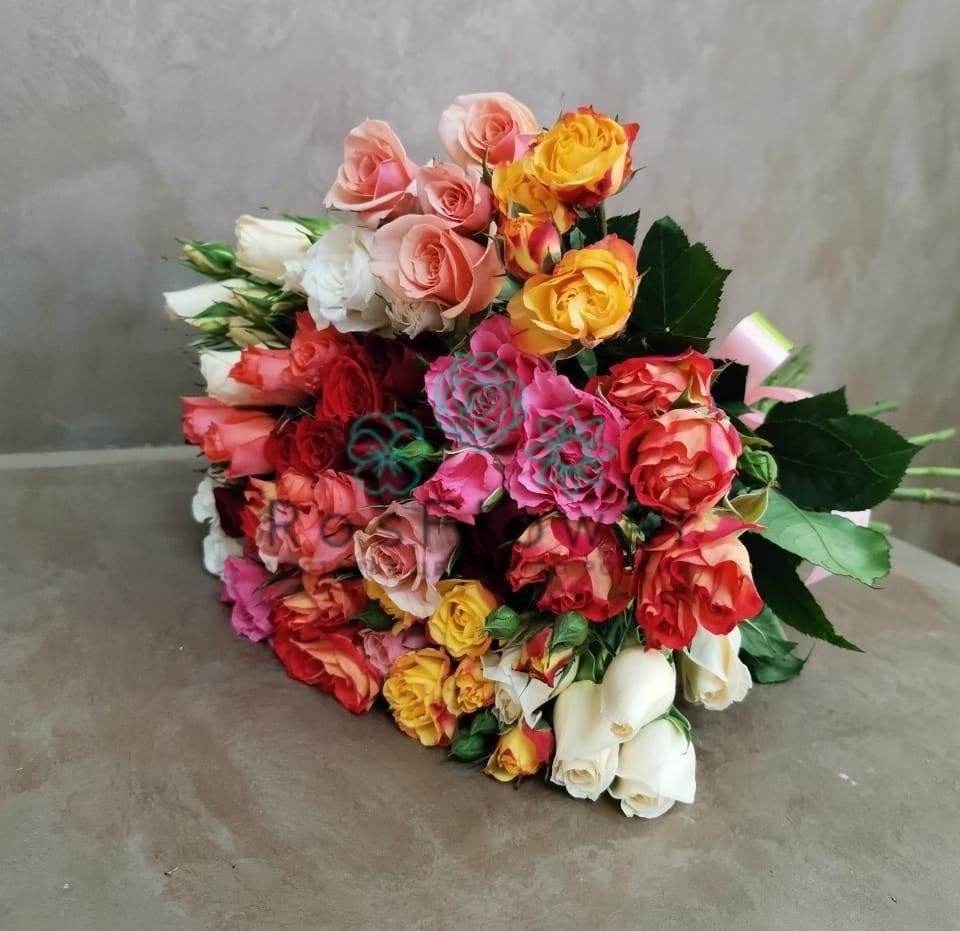 Букет цветов из: Розы в Подстепки