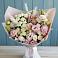 Букет цветов из: Альстромерии и Розы в Подстепки