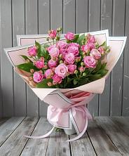 Букет Розовый кустик в Подстепки