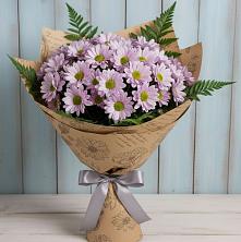 Букет цветов из:  Хризантемы в Подстепки