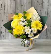 Букет цветов из:  Хризантемы в Подстепки