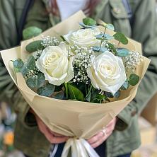 Букет Нежные грёзы в Подстепки Букет цветов из: Розы в Подстепки