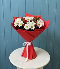 Букет цветов из:  Хризантемы в Подстепки