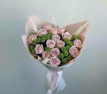 Букет цветов из:  Розы и Хризантемы #REPLACE_PRED# Подстепки