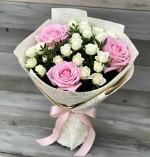 Букет цветов из:  Розы #REPLACE_PRED# Подстепки