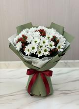 Букет цветов из:  Хризантемы в Подстепки