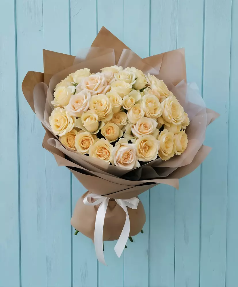 Букет Кремовое облако в Подстепки