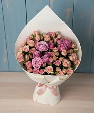 Букет цветов из:  Розы #REPLACE_PRED# Подстепки