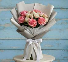 Букет цветов из:  Розы в Подстепки